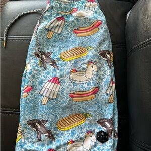 Large Neff swim trunks